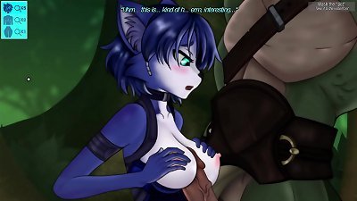 vet of Krystal Rebirth full hentai Krystal has become a shaft loving, jug banging tart